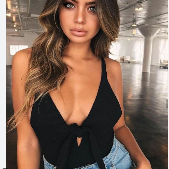 Tiger Mist Black Bodysuit - Picture 6 of 6